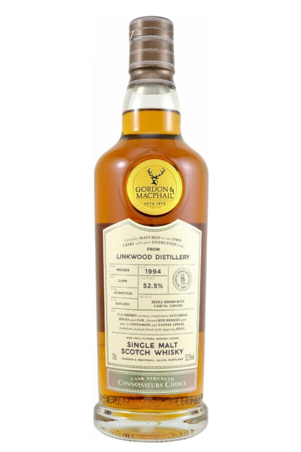 G&M, Connoisseurs Choice, Linkwood 1994 (26YO) (700ml)