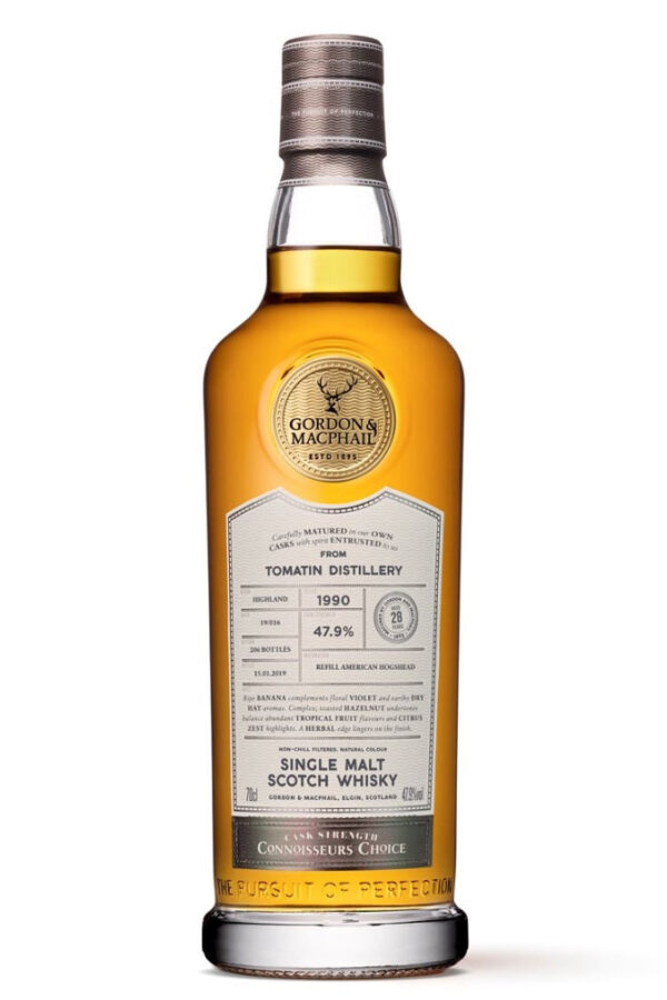 G&M, Connoisseurs Choice, Tomatin 1990 (700ml)