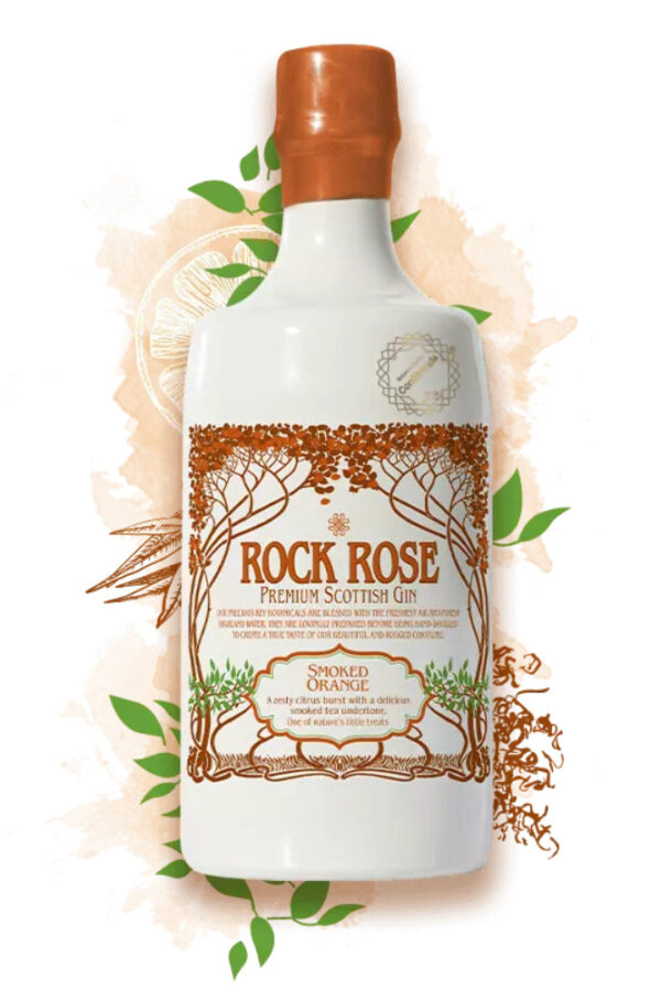 Rock Rose, Smoked Orange Gin (700ml)